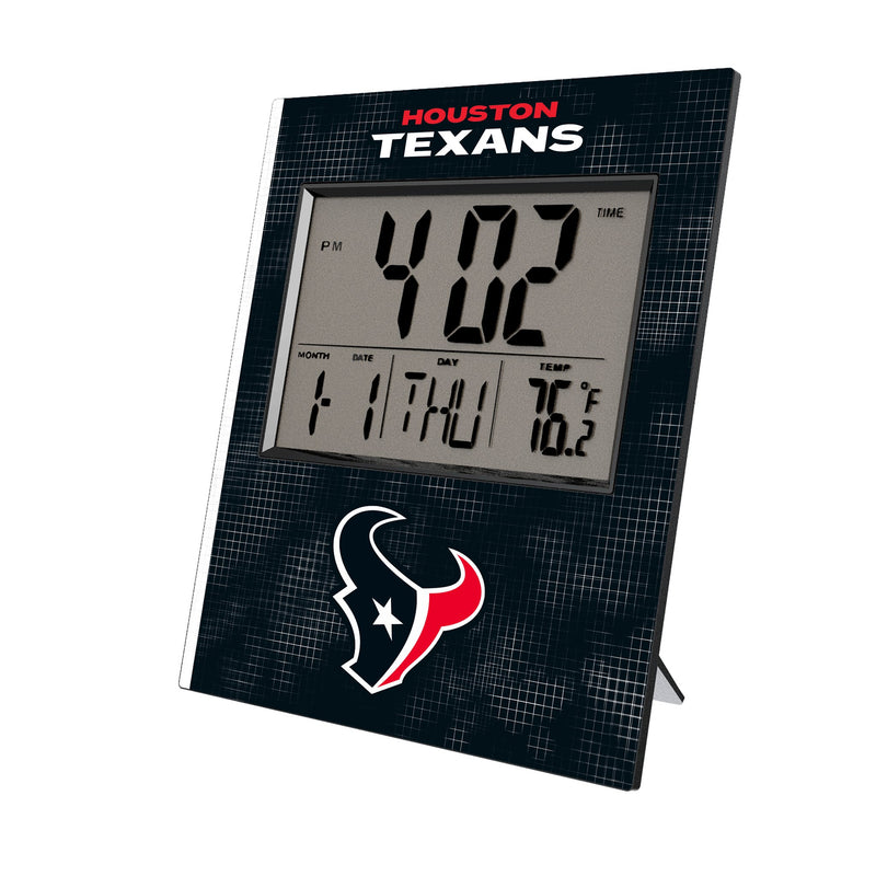 Houston Texans Hatch Wall Clock