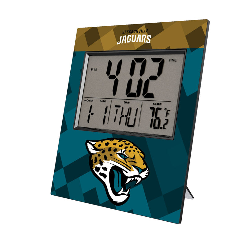 Jacksonville Jaguars Color Block Wall Clock