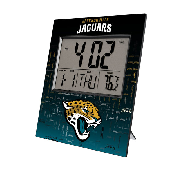 Jacksonville Jaguars Quadtile Wall Clock