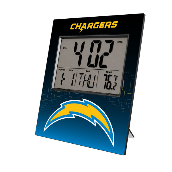 Los Angeles Chargers Quadtile Wall Clock