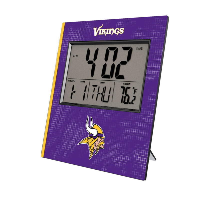 Minnesota Vikings Hatch Wall Clock