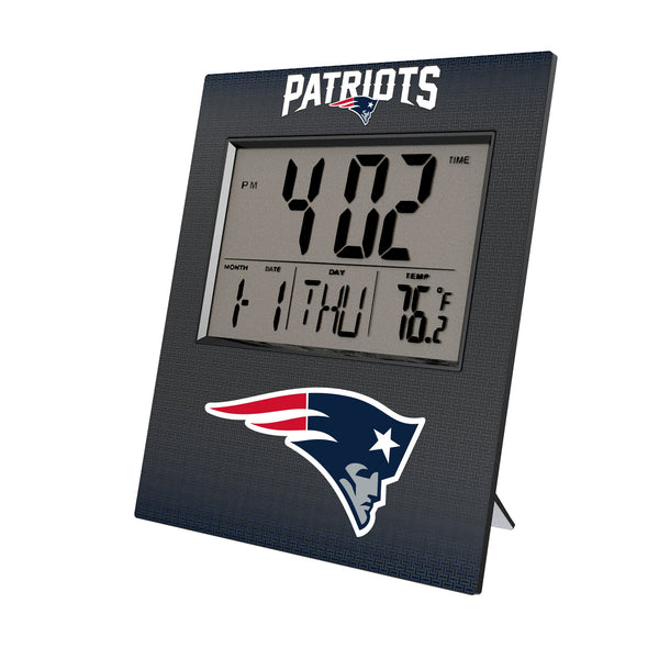 New England Patriots Linen Wall Clock