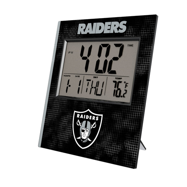 Las Vegas Raiders Hatch Wall Clock