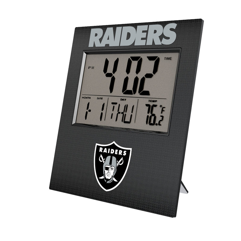 Las Vegas Raiders Linen Wall Clock