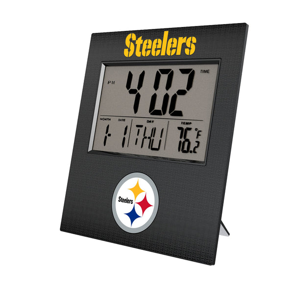 Pittsburgh Steelers Linen Wall Clock