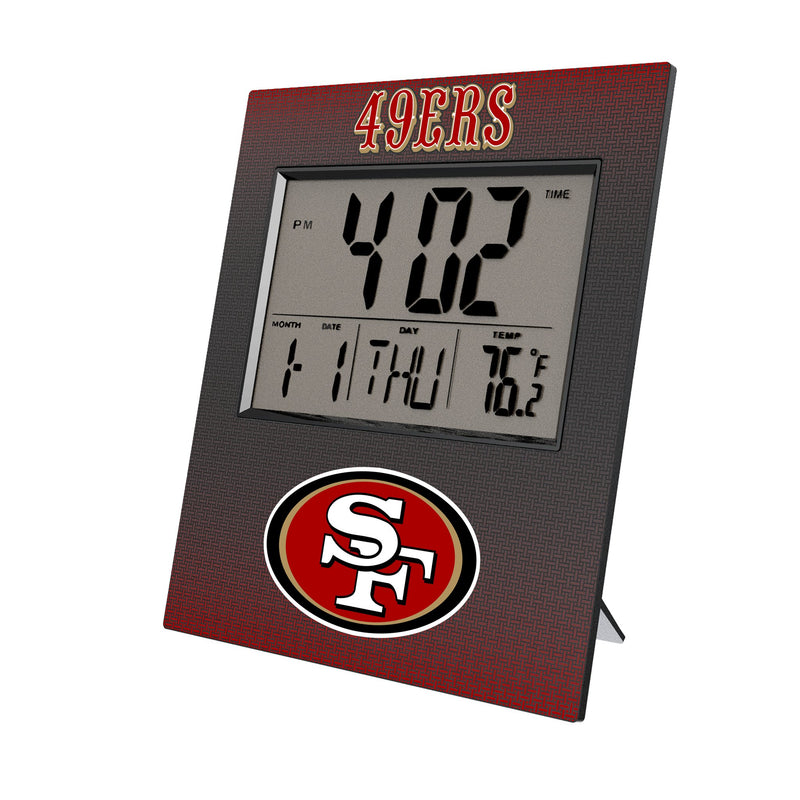 San Francisco 49ers Linen Wall Clock