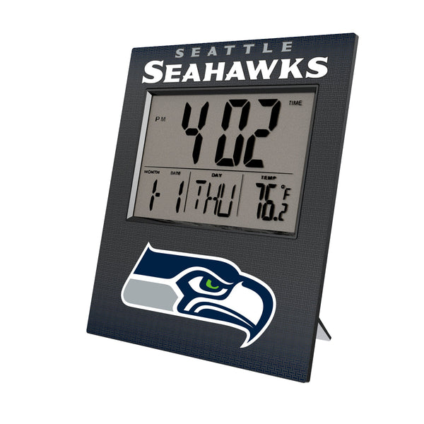 Seattle Seahawks Linen Wall Clock