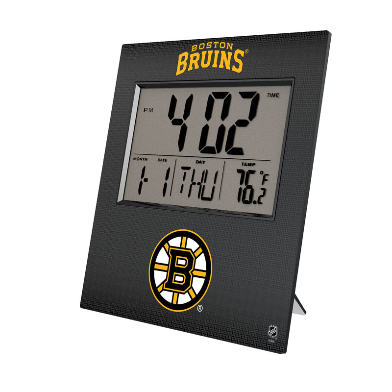 Boston Bruins Linen Wall Clock