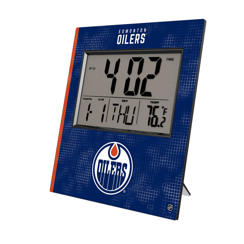 Edmonton Oilers Hatch Wall Clock