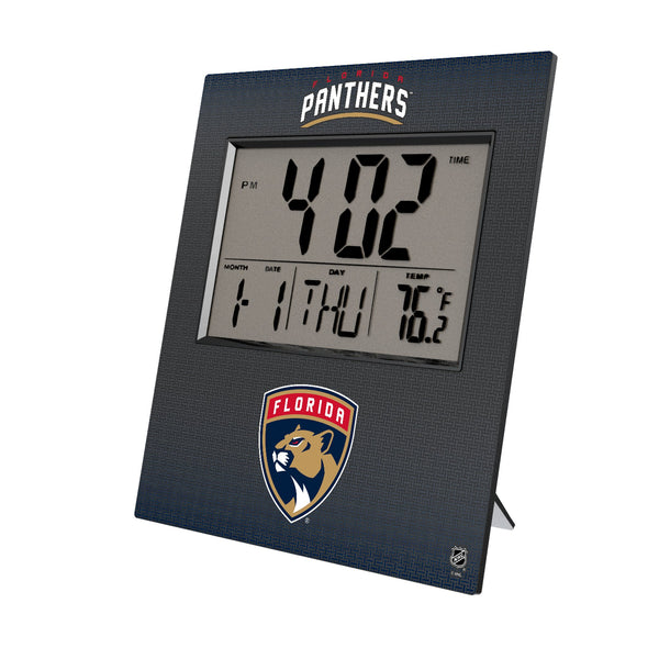 Florida Panthers Linen Wall Clock