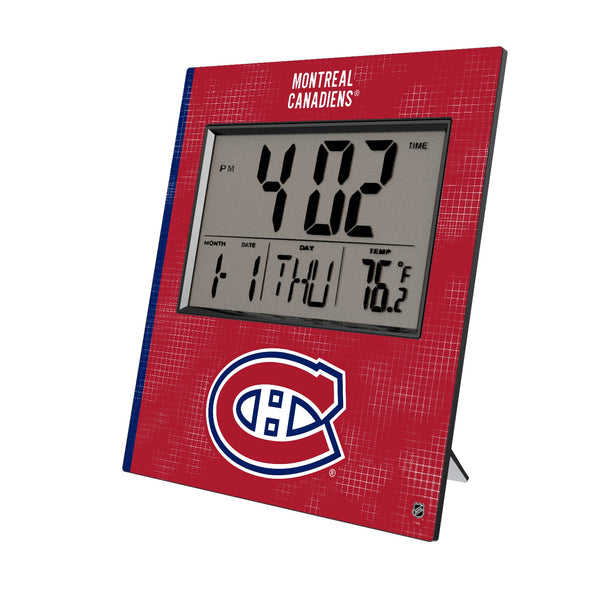 Montreal Canadiens Hatch Wall Clock