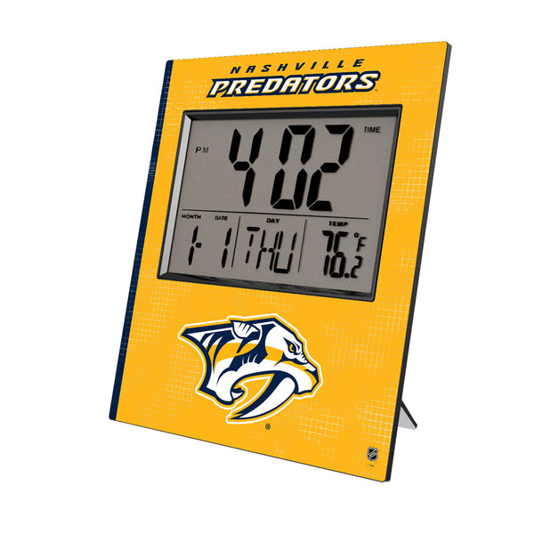 Nashville Predators Hatch Wall Clock