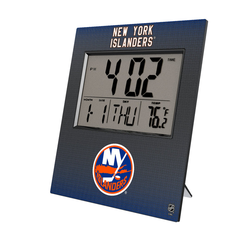 New York Islanders Linen Wall Clock