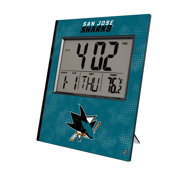 San Jose Sharks Hatch Wall Clock