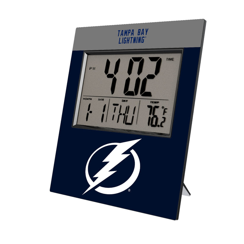 Tampa Bay Lightning Color Block Wall Clock