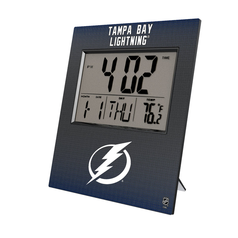 Tampa Bay Lightning Linen Wall Clock