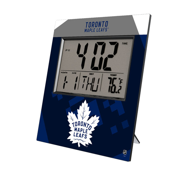 Toronto Maple Leafs Color Block Wall Clock