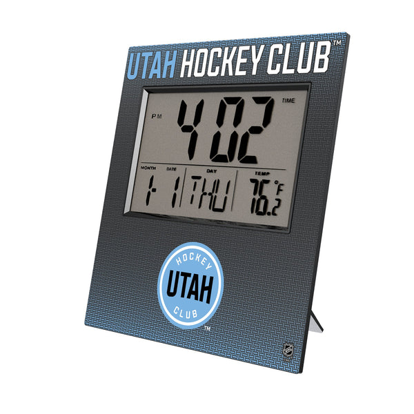 Utah Hockey Club Linen Wall Clock