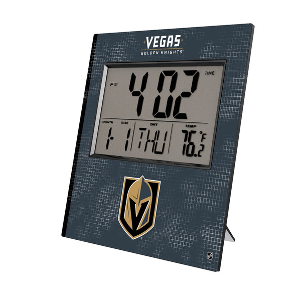 Vegas Golden Knights Hatch Wall Clock