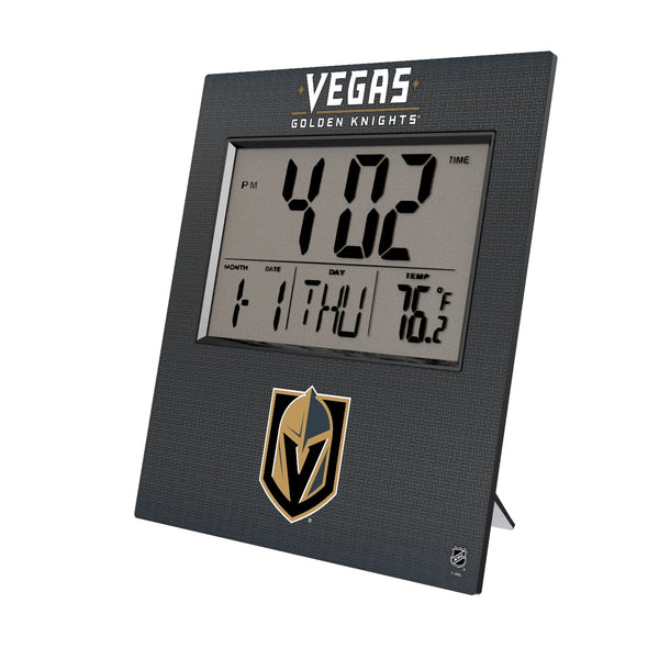 Vegas Golden Knights Linen Wall Clock