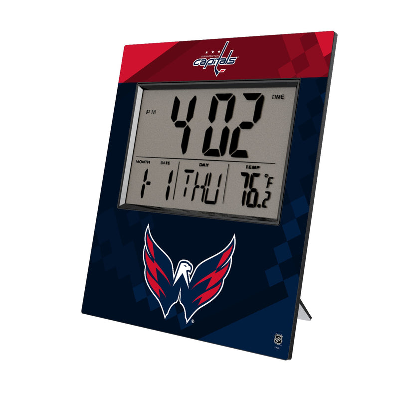 Washington Capitals Color Block Wall Clock