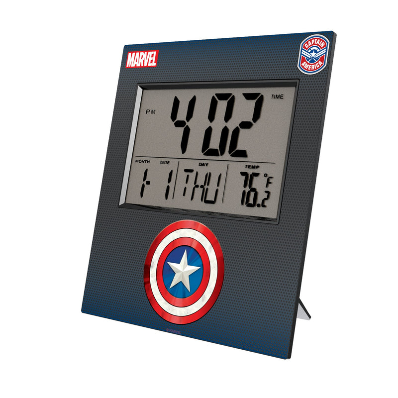 Marvel Avengers Captain America Grid Wall Clock