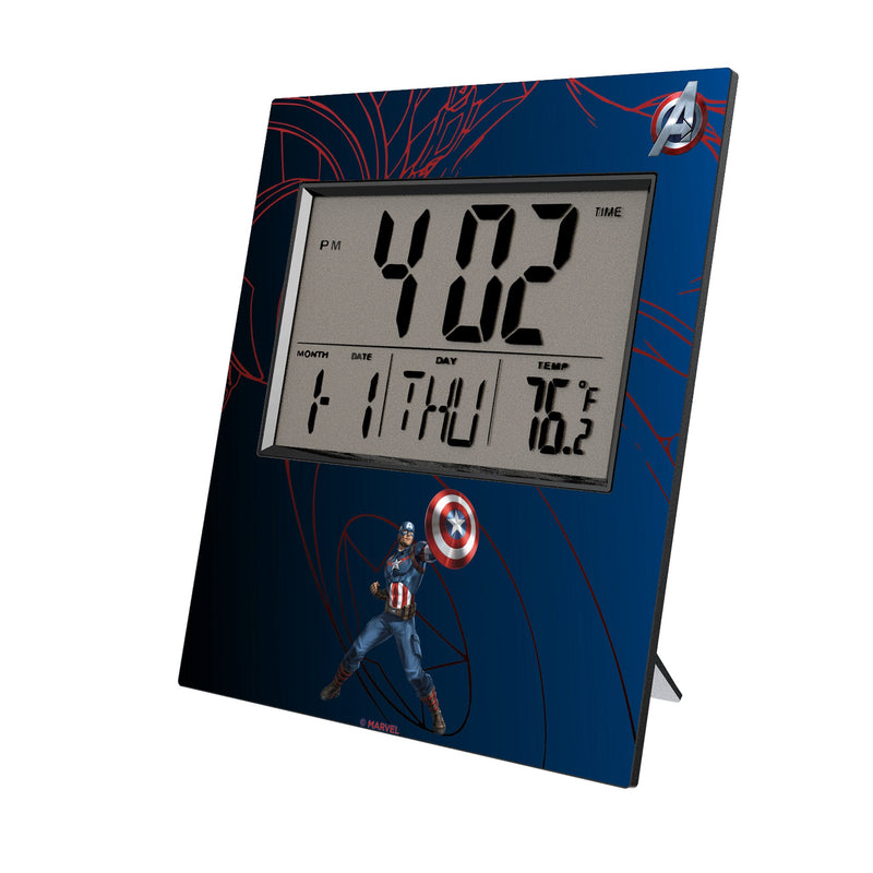 Marvel Avengers Captain America MechLine Wall Clock