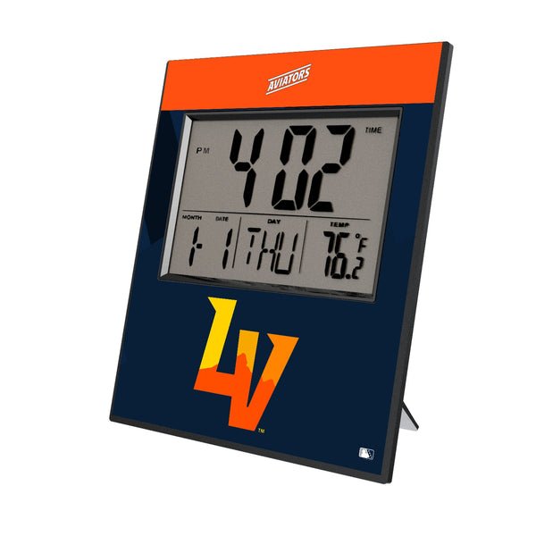 Las Vegas Aviators Color Block Wall Clock