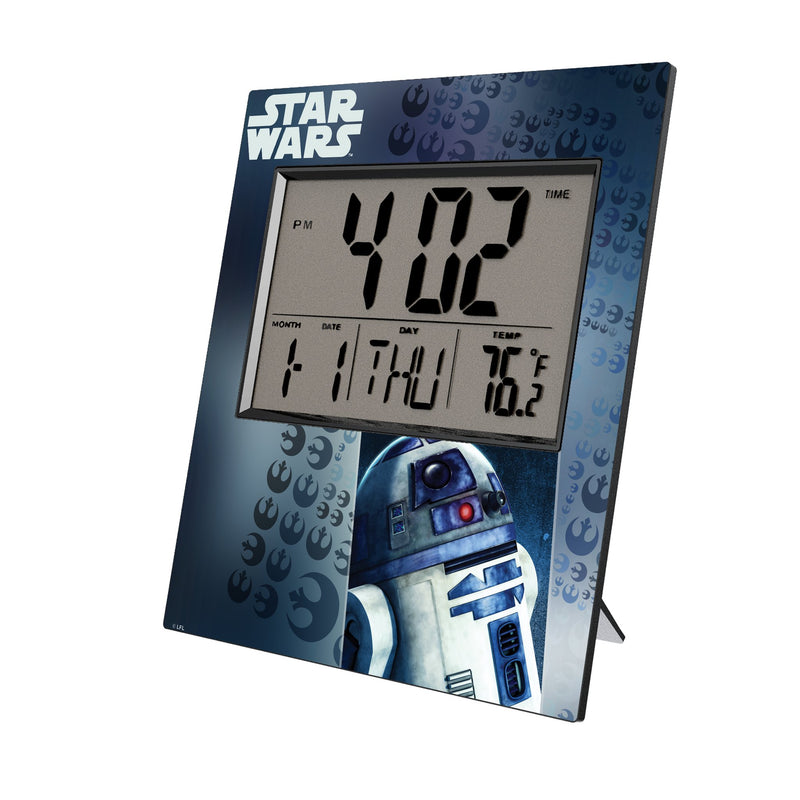 Star Wars R2-D2 Portrait Wall Clock