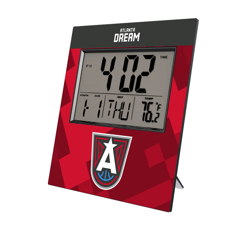 Atlanta Dream Color Block Wall Clock