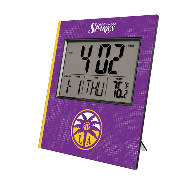 Los Angeles Sparks Hatch Wall Clock