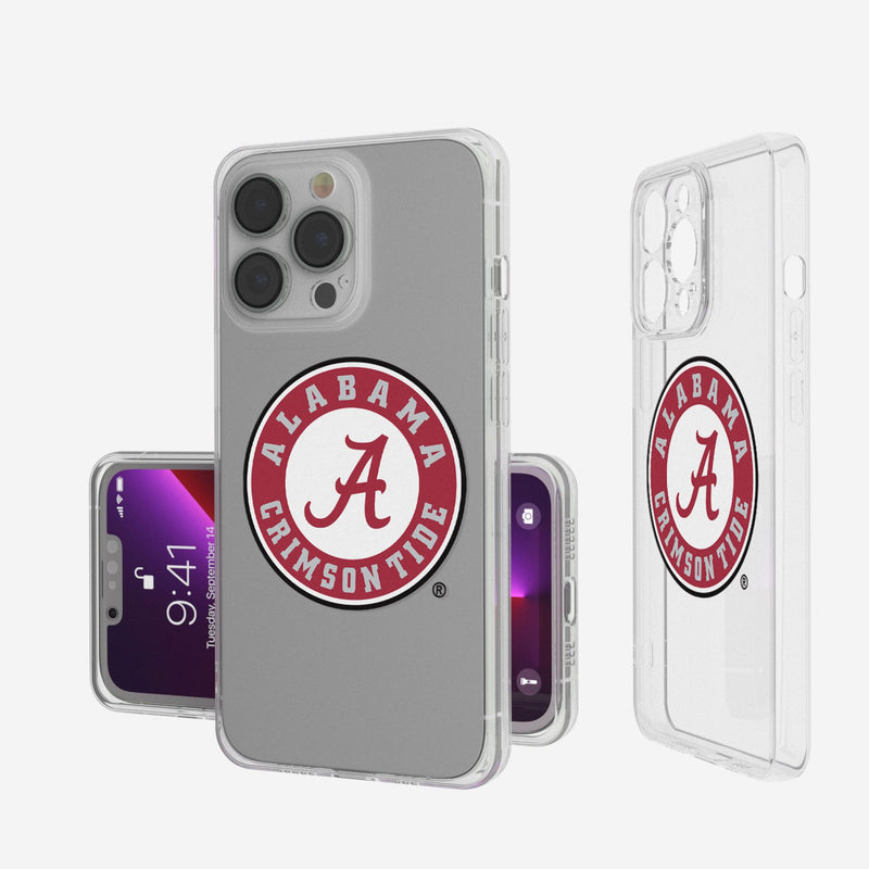 University of Alabama Crimson Tide Insignia iPhone Clear Phone Case