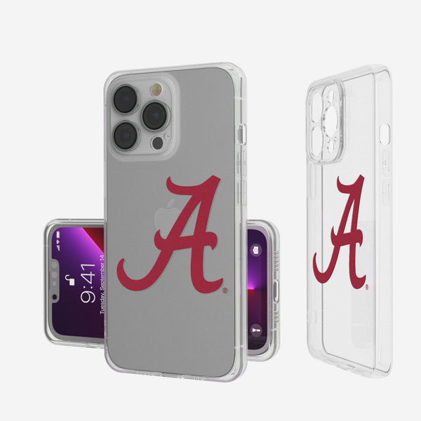 University of Alabama Crimson Tide Script A Insignia iPhone Clear Phone Case