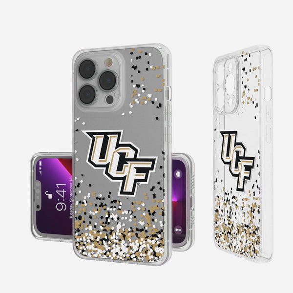 University of Central Florida Golden Knights Confetti iPhone Clear Phone Case