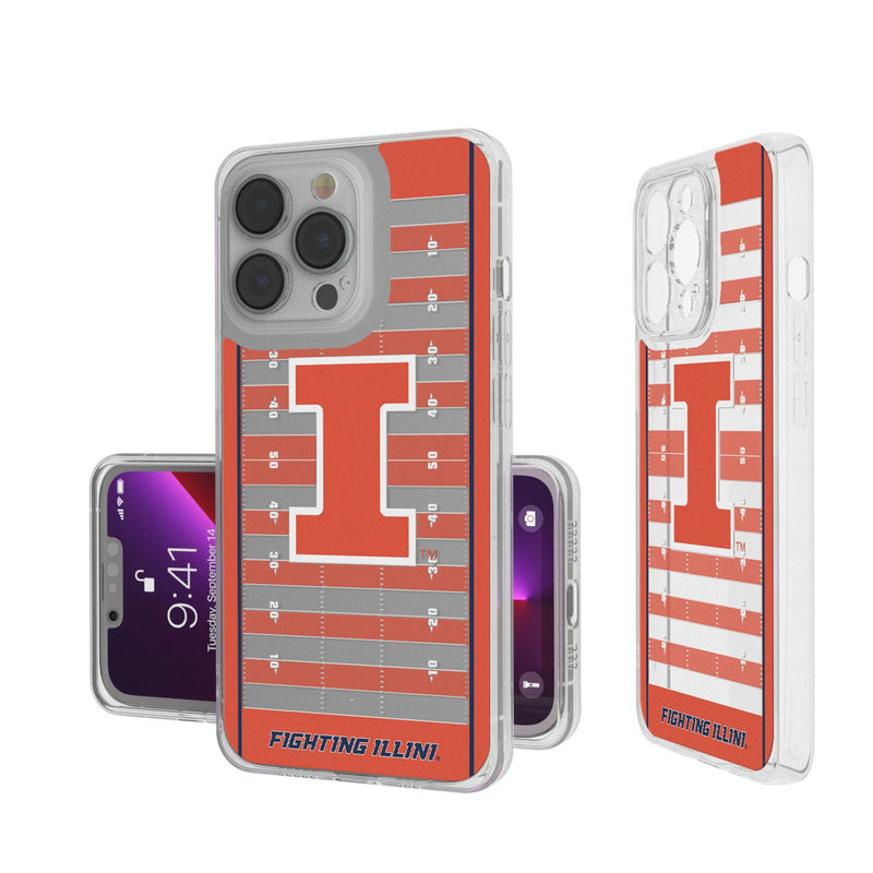 University of Illinois Fighting Illini Field iPhone Clear Phone Case