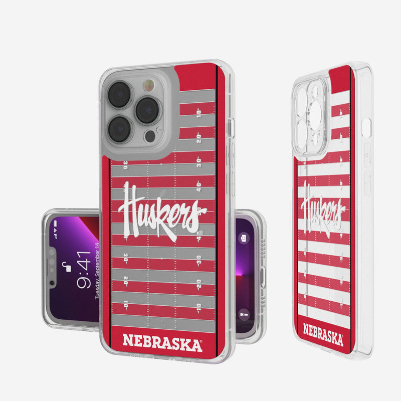 University of Nebraska Huskers Field iPhone Clear Phone Case