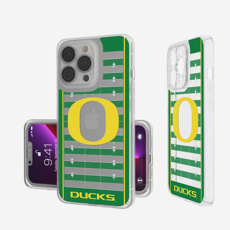 University of Oregon Ducks Field iPhone Clear Phone Case