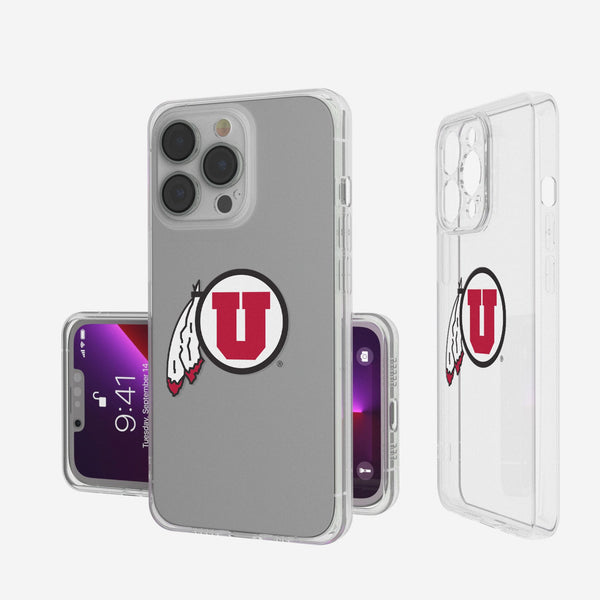 University of Utah Utes Insignia iPhone Clear Phone Case