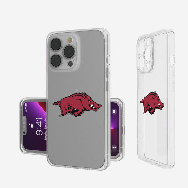 University of Arkansas Fayetteville Razorbacks Insignia iPhone Clear Phone Case