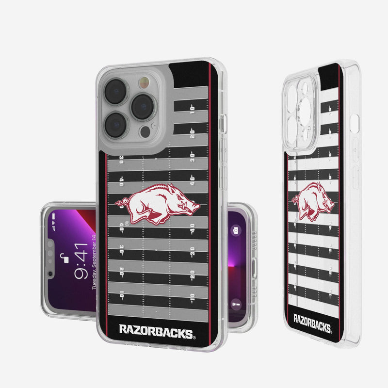 University of Arkansas Fayetteville Razorbacks Field iPhone Clear Phone Case