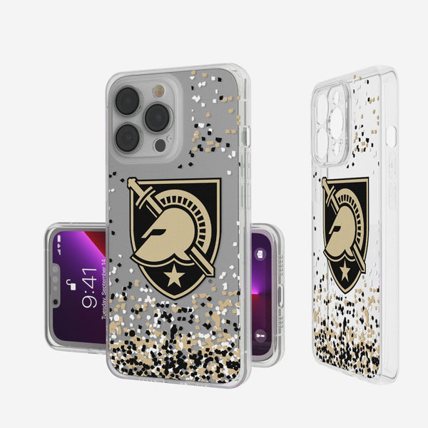 United States Military Academy Black Knights Confetti iPhone Clear Phone Case