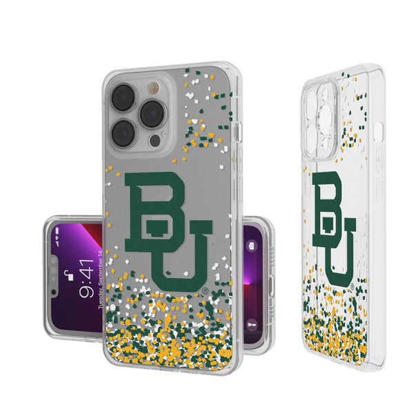 Baylor University Bears Confetti iPhone Clear Phone Case