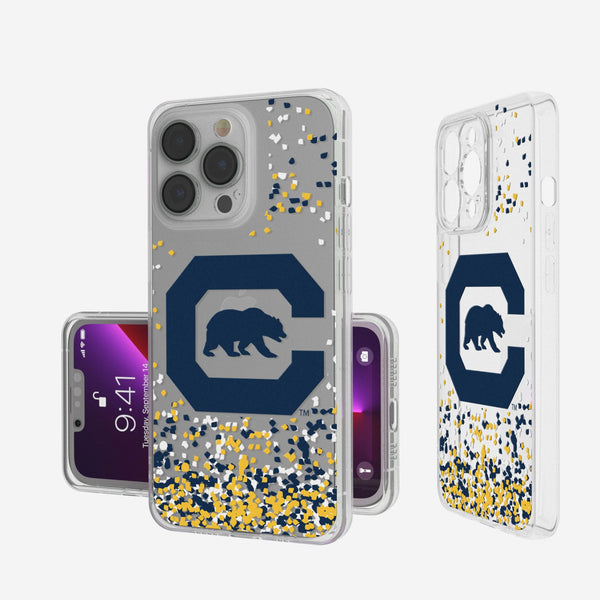 University of California Berkeley Golden Bears Confetti iPhone Clear Phone Case