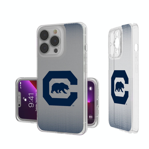 University of California Berkeley Golden Bears Linen iPhone Clear Phone Case