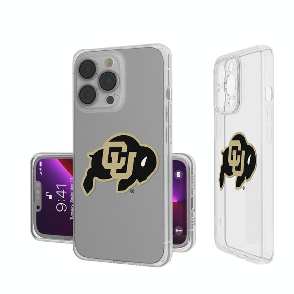 University of Colorado Buffaloes Insignia iPhone Clear Phone Case