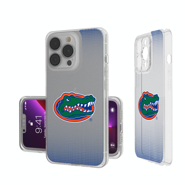 University of Florida Gators Linen iPhone Clear Phone Case