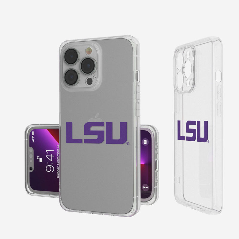 Louisiana State University Tigers Insignia iPhone Clear Phone Case