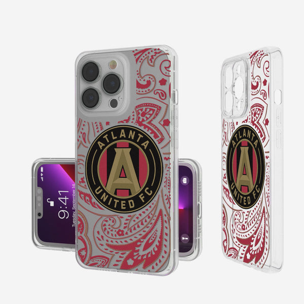 Atlanta United FC  Paisley iPhone Clear Phone Case