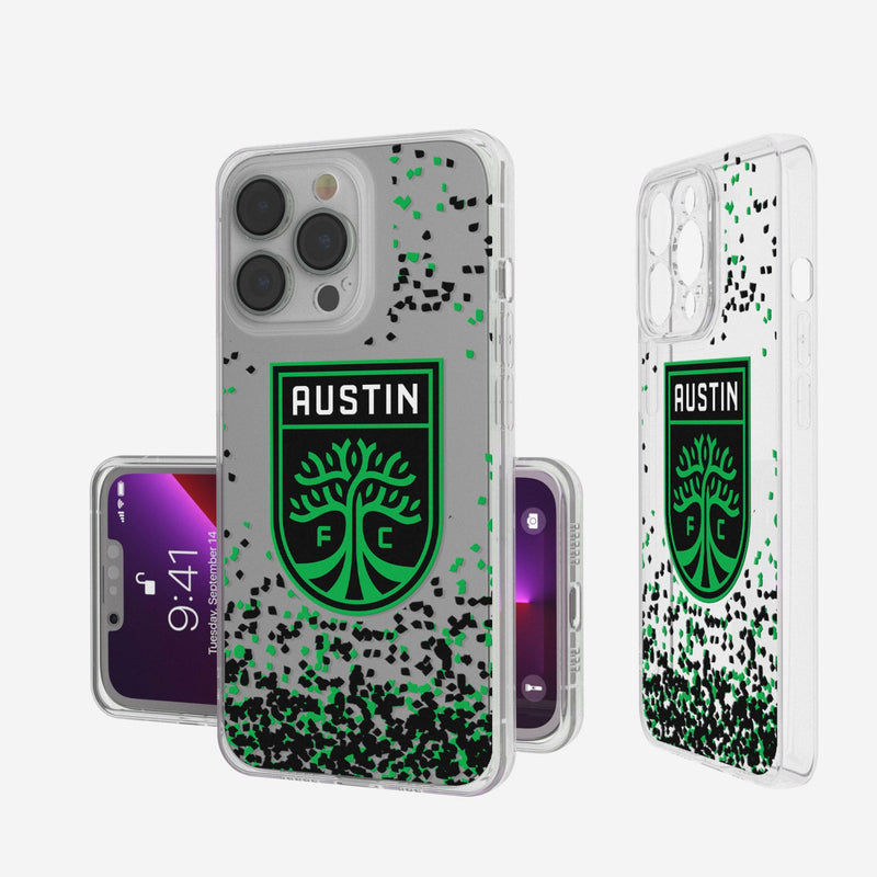 Austin FC  Confetti iPhone Clear Phone Case