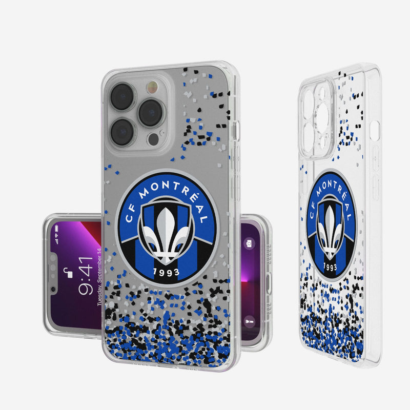 CF Montreal  Confetti iPhone Clear Phone Case